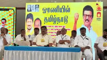 ஓசூர்: சூடப்பா மண்டபத்தில் ஒசூர் தொகுதி திமுகவின் "ஓரணியில் தமிழ்நாடு" உறுப்பினர்கள் சேர்க்கைக்கான பயிற்சி பாசறை கூட்டம்