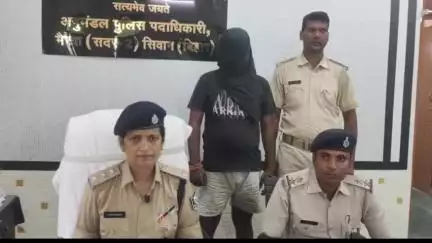 मैरवा: मैरवा पुलिस ने आर्म्स एक्ट मामले में फरार बदमाश को मैदनिया गांव से गिरफ्तार कर जेल भेजा