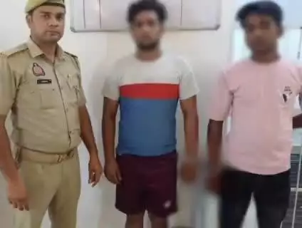 मुरादाबाद: थाना मझोला पुलिस ने नदीम पर जान से मारने की नियत से हमला करने वाले दो आरोपियों चांद बाबू और शरीफ को गिरफ्तार कर भेजा जेल