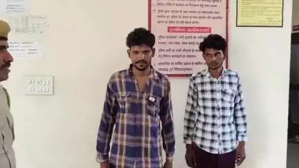 अनूपगढ़: अनूपगढ़ पुलिस ने अंबेडकर सर्किल के पास दो युवकों को लड़ाई करते हुए किया गिरफ्तार