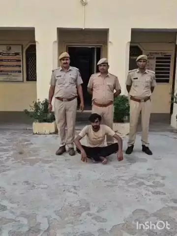 तिजारा: तिजारा पुलिस ने डंपर चोरी के मामले में फरार वांछित आरोपी को किया गिरफ्तार