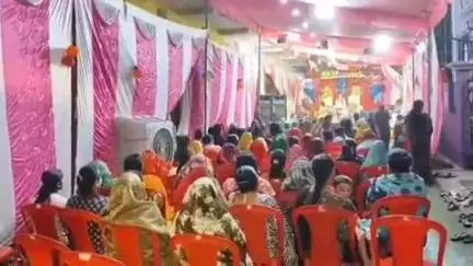 शहपुरा: शहपुरा नगर में श्रीमद् भागवत कथा पुराण का आयोजन, श्रद्धालु उठा रहे हैं धर्म लाभ