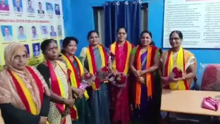 ದಾಂಡೇಲಿ: ನಗರದಲ್ಲಿ ಕರವೇ(ನಾ) ಬಣದ ತಾಲ್ಲೂಕು ಮಹಿಳಾ ಘಟಕಕ್ಕೆ ನೂತನ ಪದಾಧಿಕಾರಿಗಳ ಆಯ್ಕೆ