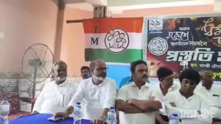 বাসন্তী: শহিদ দিবসকে সামনে রেখে বাসন্তীতে আয়োজিত তৃণমূলের প্রস্তুতি সভা, উপস্থিত বাসন্তীর বিধায়ক