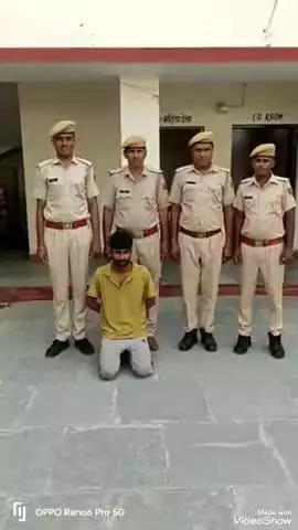 जालौर: कोतवाली पुलिस ने शहर में स्कॉर्पियो वाहन से दहशत फैलाने वाले एक आरोपी को किया गिरफ्तार