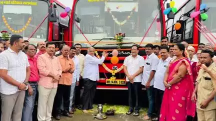 आमदार चंद्रदीप नरके यांच्या पाठपुराव्याला यश; गगनबावडा एसटी आगाराला मंजूर झालेल्या १० नवीन एसटी बसपैकी ५ बस मिळाल्या
