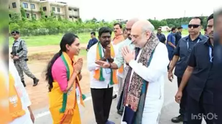జగిత్యాల: కేంద్ర హోం మంత్రి అమిత్ షాకు నియోజకవర్గ పసుపు రైతుల పక్షాన కృతజ్ఞతలు తెలిపిన BJP రాష్ట్ర కార్యవర్గ సభ్యురాలు బోగ శ్రావణి