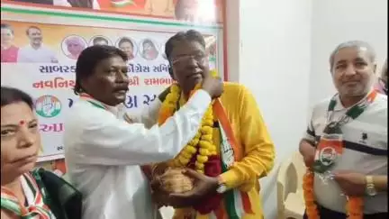 હિંમતનગર: જિલ્લા કોંગ્રેસના નવનિયુક્ત પ્રમુખનો પદગ્રહણ સમારોહ યોજાયો