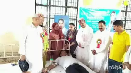 जसवां: अंबेडकर भवन कस्बा कोटला में संत निरंकारी मंडल ब्रांच जसवा कोटला के अंतर्गत रक्तदान शिविर का किया गया आयोजन