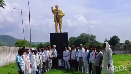 अजयगढ़: अजयगढ़ के अंबेडकर भवन में मनाई गई छत्रपति साहू जी महाराज की जयंती