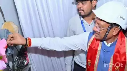 पाटन: मुख्यमंत्री साय ने नवनिर्मित आधुनिक आयुर्वेदिक प्रसंस्करण इकाई और केंद्रीय भंडार गृह परिसर का किया लोकार्पण