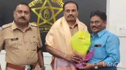 अहमदपूर: नवनियुक्त सहाय्यक पोलीस निरीक्षक संतोष केदासे यांचा महाराष्ट्र राज्य पत्रकार संघाच्या वतीने पोलीस स्टेशन येथे सत्कार