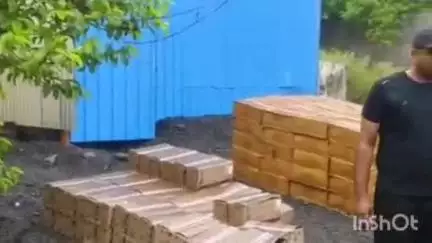 वल्लभनगर: डबोक पुलिस ने चावल की आड़ में 24 लाख रुपए की 275 कार्टून अवैध शराब से भरे कंटेनर को किया ज़ब्त, चालक गिरफ्तार