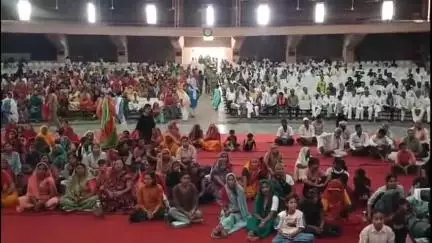 सरदारशहर: राममंच में बाल संस्कार निर्माण के लिए बालकों को सत्संग से जोड़ना आवश्यक- महात्मा मदन, समागम में उमड़ा श्रद्धा का सैलाब