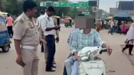 सकलडीहा: चंदौली में यातायात पुलिस ने चलाया बड़ा अभियान, कुल 146 वाहनों का चालान, यातायात नियमों का पालन करने की अपील
