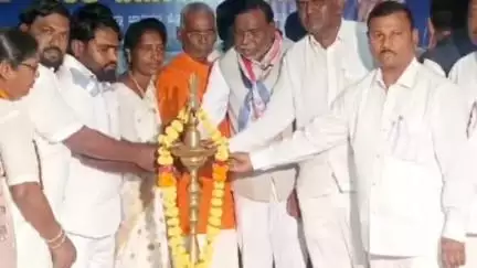 ಬಸವಕಲ್ಯಾಣ: ಒಳ ಮೀಸಲಾತಿ ಕಲ್ಪಿಸಿ ಮಾದಿಗ ಸಮುದಾಯಕ್ಕೆ ನ್ಯಾಯ ಕೊಡಿ; ನಗರದಲ್ಲಿ ದಲಿತ ವಿಮೋಚನಾ ಸೇನೆ ರಾಜ್ಯಾಧ್ಯಕ್ಷ ಮಾ.‌ಮುನಿಯಪ್ಪ ಒತ್ತಾಯ