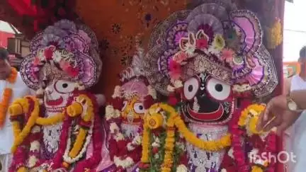 गुना नगर: गुना बना जगन्नाथ पुरी, भगवान जगन्नाथ का रथ खींचने उमड़ा जनसैलाब, AB रोड से निकली भव्य रथयात्रा