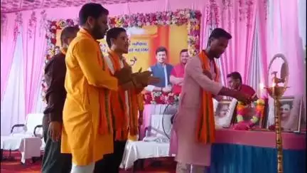 লংথরাই ভ্যালি: ময়নামায় ভারতীয় জনতা যুবমোর্চার "নব স্বপ্নের উড়ান" অনুষ্ঠানে কৃতি শিক্ষার্থীদের সংবর্ধনা