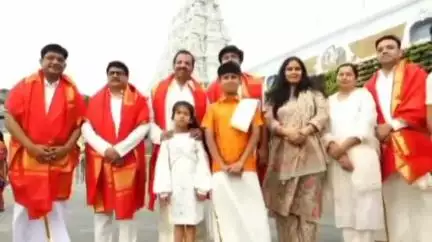 తిరుమల శ్రీవారి సేవలో పలువురు ప్రముఖులు