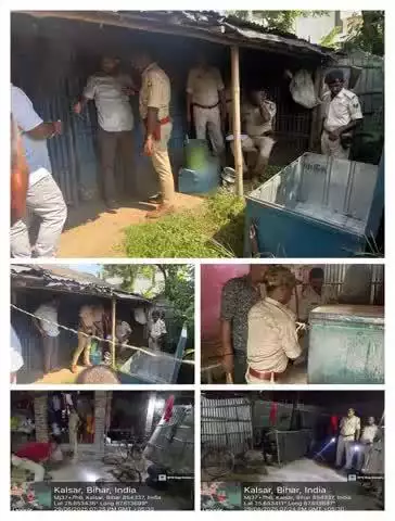 कटिहार जिला के विभिन्न थाना पुलिस द्वारा अवैध शराब के विरुद्ध छापेमारी जारी.......