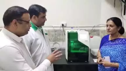 अम्बाला: अम्बाला छावनी के नागरिक अस्पताल में शुरू हुई HPLC मशीन