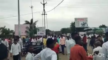 राहुरी: फॅक्टरी येथील श्रीरामपूर रोडवरील दत्त लॉन्स विवाह समारंभात हाणामारी