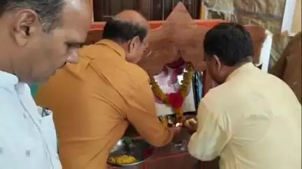 सुसनेर: न्यु बस स्टैंड के पास सरस्वती शिशु मंदिर सुसनेर में भारत विकास परिषद ने स्वास्थ्य जांच शिविर का किया आयोजन