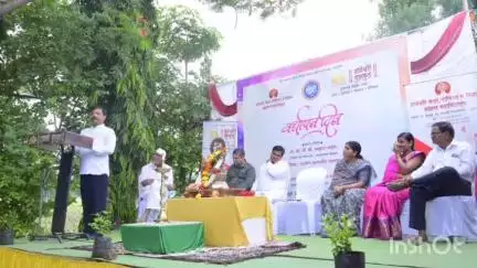 फुलंब्री: गणोरी येथील ज्ञानेश्वरी गुरुकुल शाळेत वर्धापन दिन साजरा, शिक्षण उपसंचालकांची प्रमुख उपस्थिती