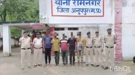 कोतमा: रामनगर पुलिस ने फरार वारंटियों को किया गिरफ्तार