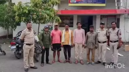 कोतमा: कोतमा पुलिस ने फरार वारंटियों को किया गिरफ्तार