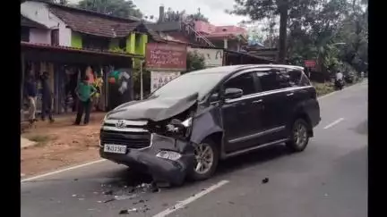 கூடலூர்: மரப்பாலம் பகுதியில் கார் விபத்து