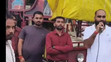 माडा: सड़क दुर्घटनाओं को लेकर संयुक्त संघर्ष मंच की रजमिलान बाजार में बैठक संपन्न