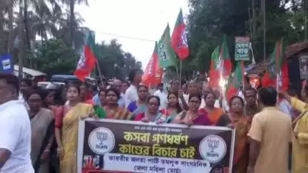 নন্দকুমার: BJP জেলা মহিলা মোর্চার উদ্যোগে আজ নন্দকুমার বিধানসভায় কসবা ধর্ষণ’ কাণ্ডের প্রতিবাদে মহামিছিল অনুষ্ঠিত হল