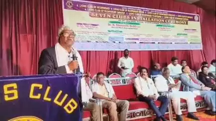 నిజామాబాద్ రూరల్: బర్దిపూర్ లో 7 లయన్స్ క్లబ్ ల నూతన కార్యవర్గ ప్రమాణ స్వీకారం