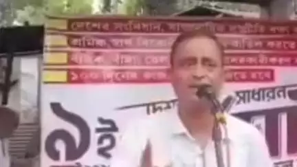 জলপাইগুড়ি: ৯ জুলাই ধর্মঘটের সমর্থনে জলপাইগুড়িতে সিপিআই(এম)-এর পথসভা, শ্রম কোড বাতিলের দাবি জোরালো