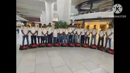 डीडवाना: डीडवाना के सितारे पेरिस में हैंडबॉल मैच खेलेंगे, पेरिस के लिए रवाना हुए