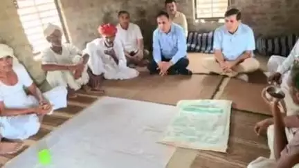 बायतु: बायतु विधायक हरीश चौधरी ने बायतु विधानसभा क्षेत्र का दौरा किया, शोक सभाओं में की शिरकत
