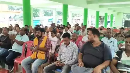 କୁଚିଣ୍ଡା: ଆଠଗାଁ ଛକ ଠାରେ ପଶ୍ଚିମ ଓଡ଼ିଶା ଯାତ୍ରା କମିଟି ସୁରକ୍ଷା ମଞ୍ଚ ର କାର୍ଯ୍ୟକାରିଣୀ ବୈଠକ ଅନୁଷ୍ଠିତ
