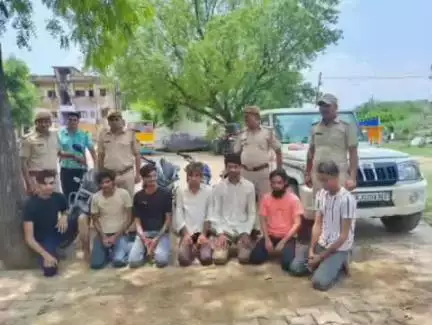 पहाड़ी: जुरहरा पुलिस ने साइबर ठगी के मामले में गिरफ्तार 7 आरोपियों का लिया रिमांड, पूछताछ जारी