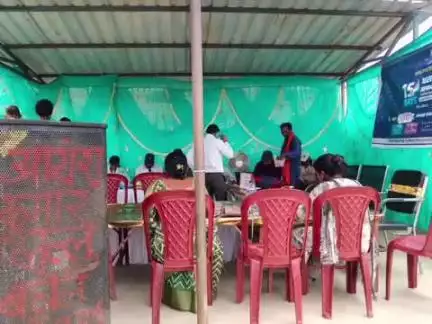 भैयाथान: धरती आबा जनजातीय ग्राम उत्कर्ष अभियान के तहत भैयाथान के विभिन्न ग्रामों में आयोजित किया गया शिविर