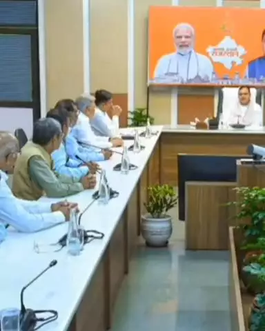 जयपुर: सीएम भजनलाल शर्मा ने मुख्यमंत्री निवास पर बार काउंसिल ऑफ राजस्थान की कार्यकारणी से की मुलाकात