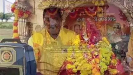 गंगधार: चौमहला में शांतिकुंज हरिद्वार के तत्वावधान में राष्ट्र जागरण ज्योति कलश यात्रा का भव्य स्वागत हुआ