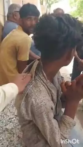 बीकानेर: नाथूसर गेट के अंदर स्थित मकान के आगे से पानी की मीटर चोरी करते दो चोरों को किया गिरफ्तार