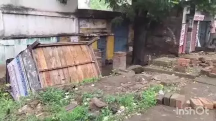 গঙ্গাজলঘাটি: গঙ্গাজলঘাটি থানা এলাকার শ্রীচন্দনপুর গ্রামে হামলা চালালো দুটি বুনো হাতি