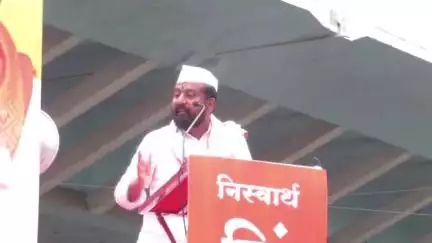 नगर: माळीवाडा येथे संग्राम महाराज भंडारे यांचे मुस्लिम नेते अबू आझमी यांच्यावर टीका