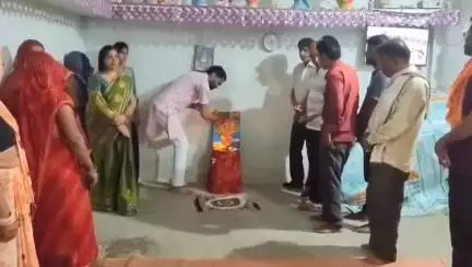 अवंतिपुर बड़ोदिया: ग्राम काकरिया में बूथ क्रमांक 70 पर 'मन की बात' का 123वां संस्करण सुना एवं देखा गया