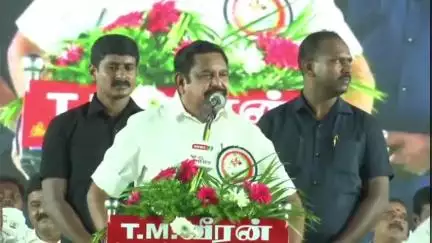 உளுந்தூர்பேட்டை: கூட்டணி ஆட்சி என்ற அமித்ஷாவின் பேச்சுக்கு முட்டு கட்டை -தனிபெரும்பான்மையுடன் அதிமுகஅதிமுக ஆட்சியமைக்கும் உளுந்தூர்பேட்டையில் எடப்பாடி பழனிசாமி பேச்சு