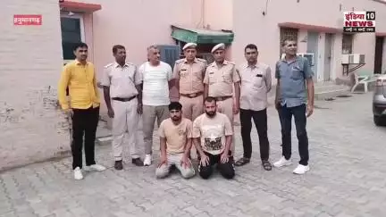 #हनुमानगढ़  के भादरा में होटल मालिक हत्याकांड की पुलिस द्वारा तत्वरित कार्यवाही,दो गिरफ्तार, पुलिस मामले की जांच में जुट