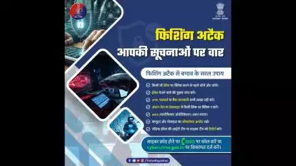 इंटरनेट का उपयोग करते समय सोच, समझकर क्लिक करें|
फिशिंग अटैक में समझदारी ही बचाव है।