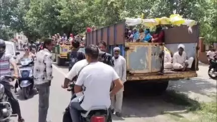 थानेसर: गांव किरमच में झगड़े में घायल व्यक्ति की पीजीआई चंडीगढ़ में मौत, परिजनों ने केयूके थाने में किया हंगामा